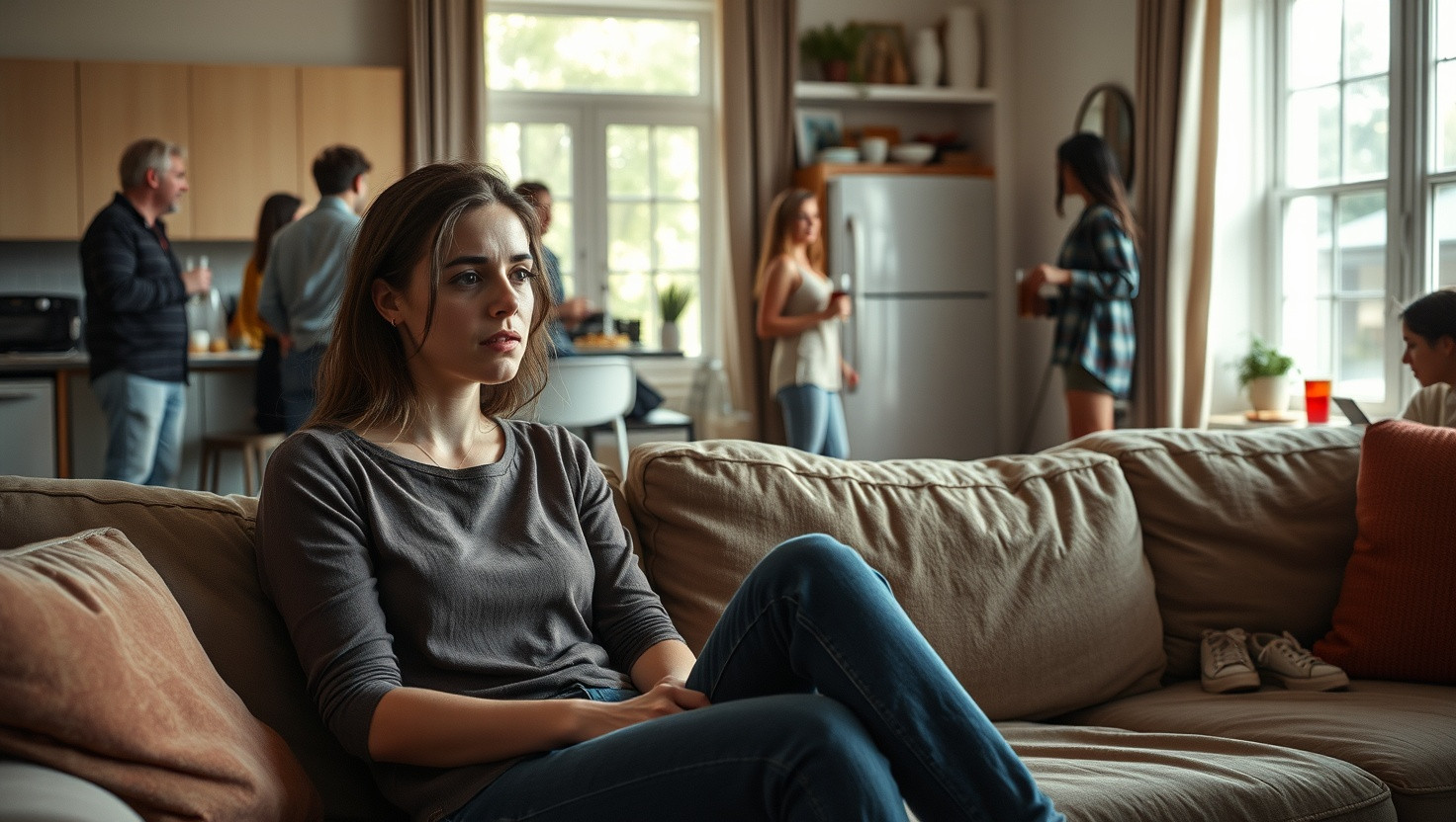 Roommate Constantly Brings Strangers Over: Should I Stop Splitting Rent Equally?
