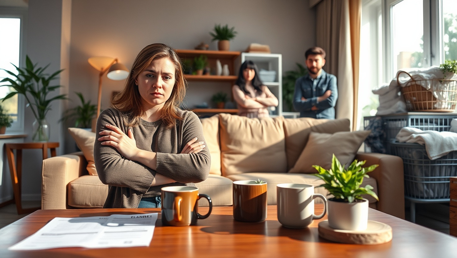 Friends Moved In: AITA for Uneven Rent Split?