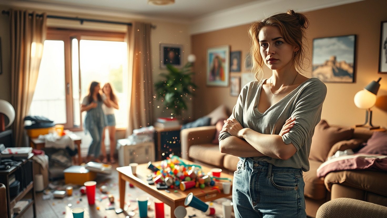 Roommate Throws Wild Party Without Consent - WIBTA for Refusing Equal Rent Split?