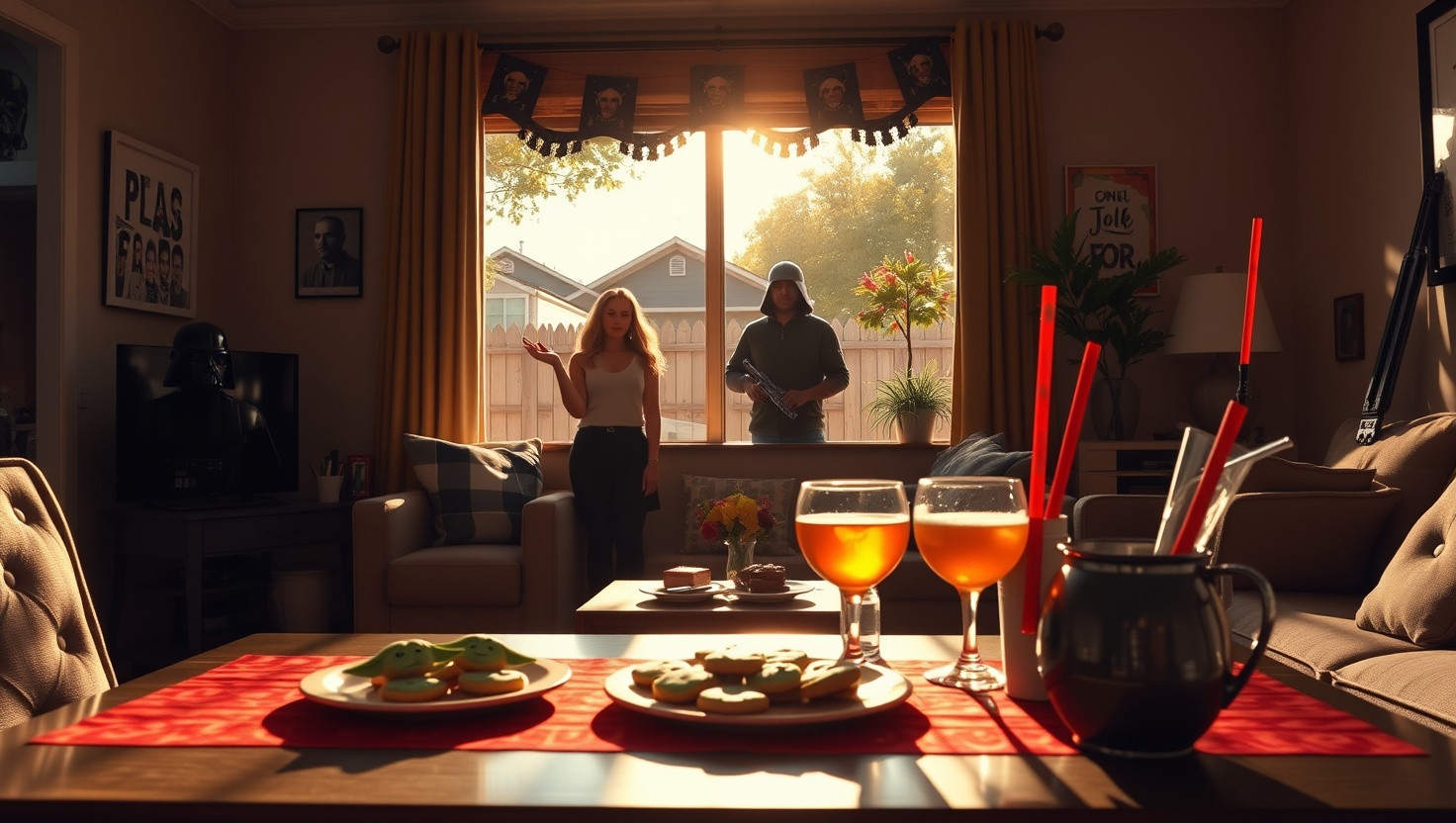 Should I Exclude Nosy Neighbors from My Star Wars-Themed Housewarming Party?