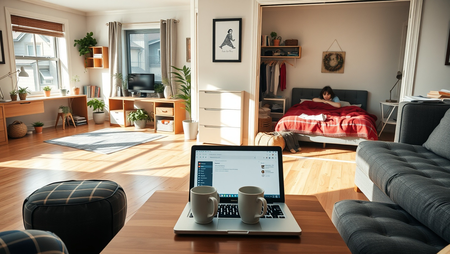 Roommate wants larger room but split costs equally: AITA?