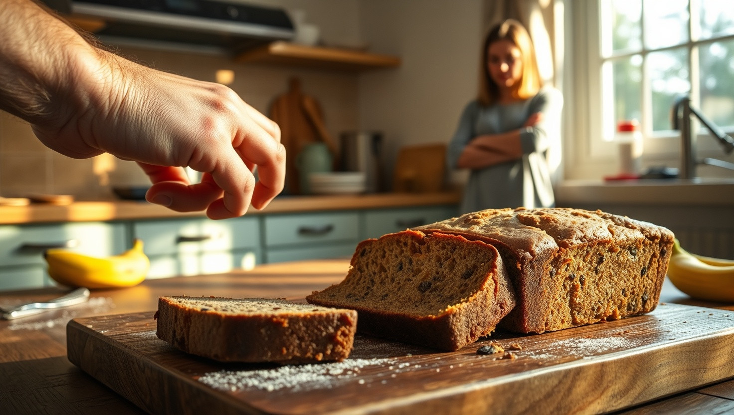 Roommate crosses the line by taking a bite of famous homemade banana bread - AITAH?