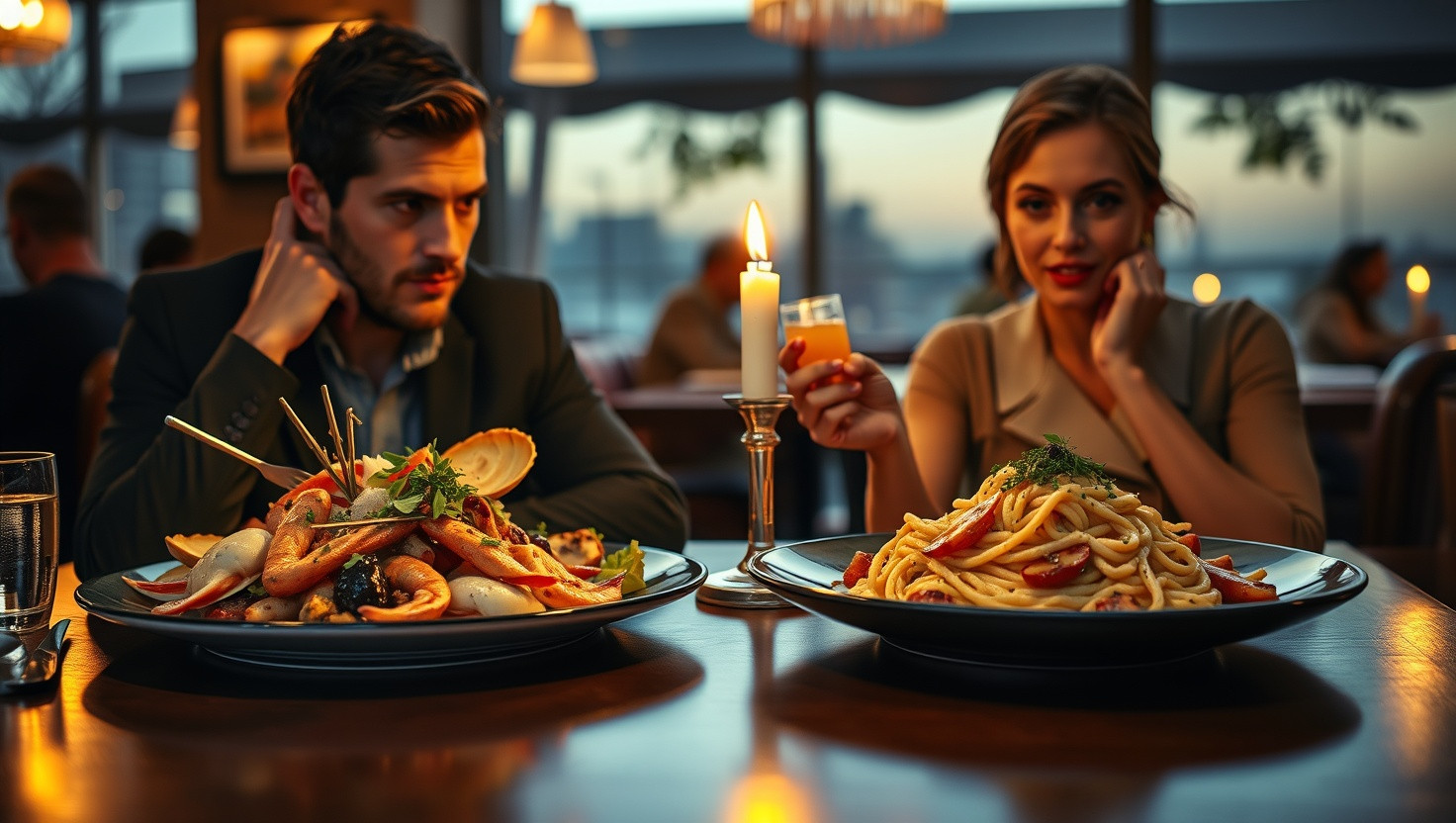Should I Split the Dinner Bill Equally with My Friend After Ordering an Expensive Dish?