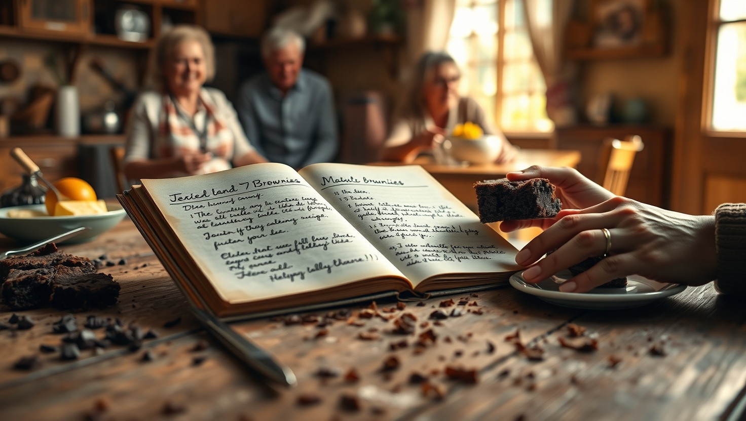 Should I Share Moms Famous Brownie Recipe with Sibling Planning to Sell Them?