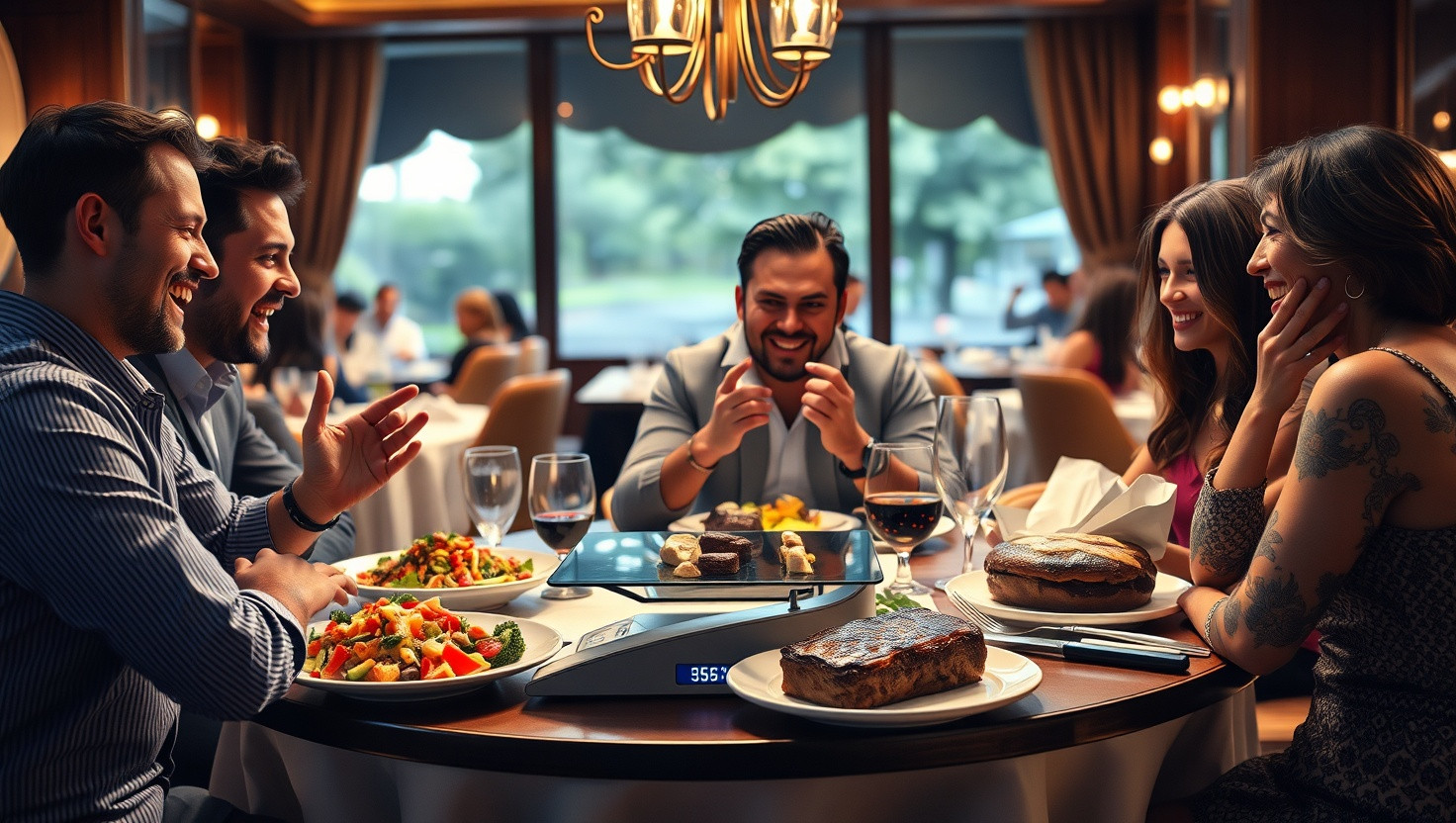 Should Restaurant Bills Be Split Based on Food Weight? AITA?