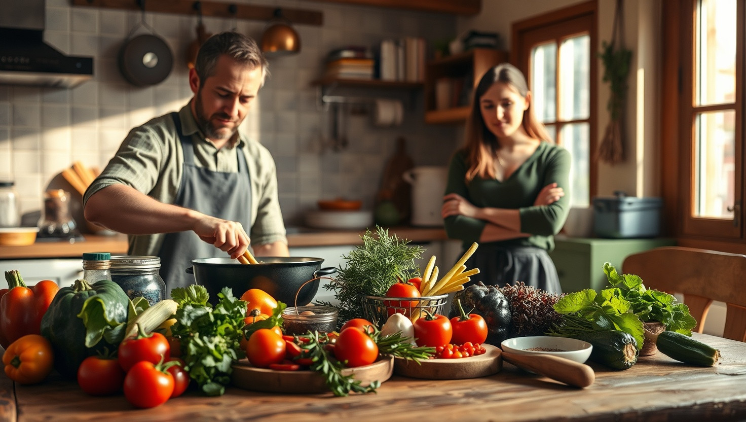 Am I in the wrong for wanting to cook our special meal alone?