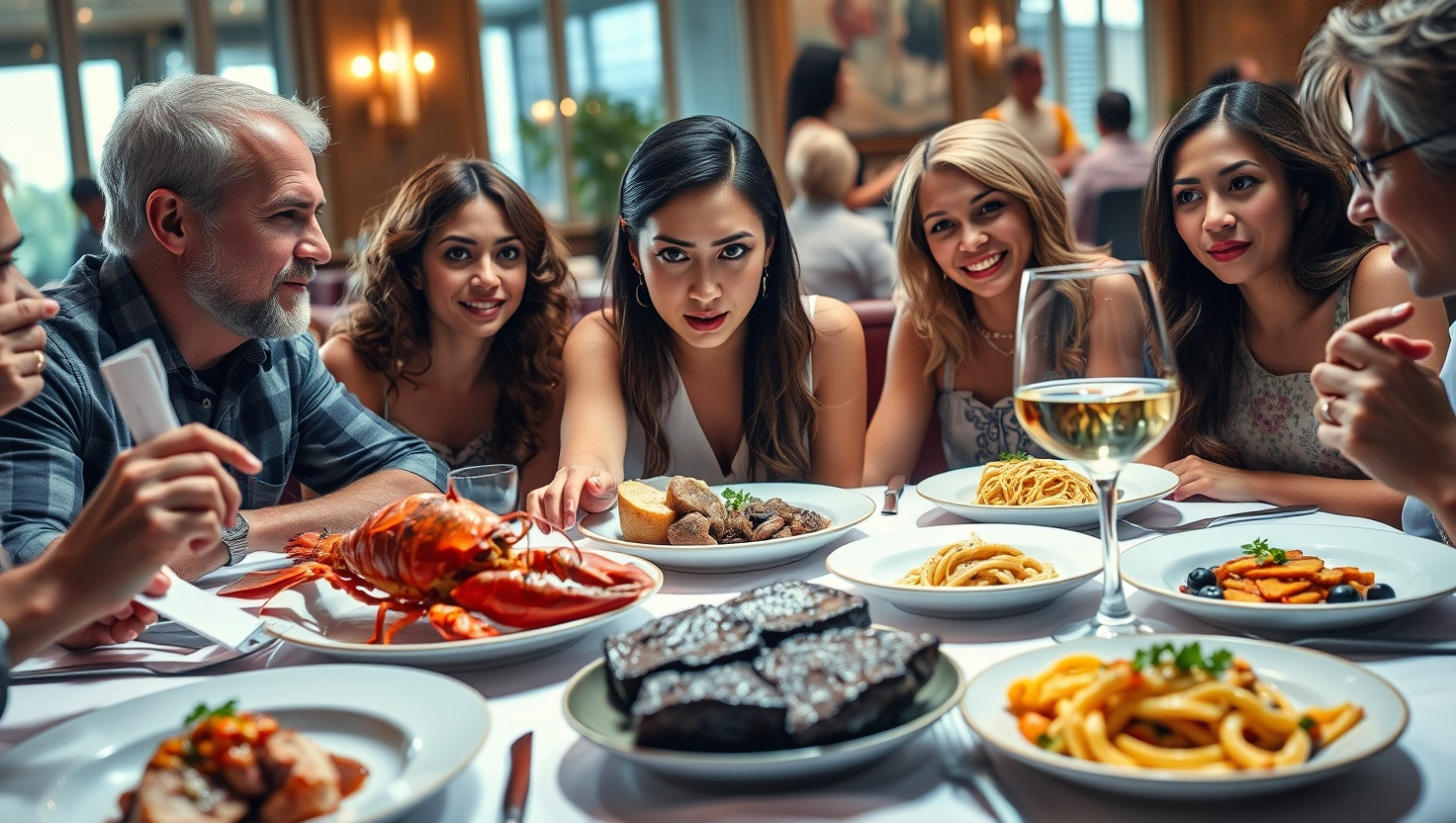 Should I Split the Bill Fairly? AITA for Questioning Unequal Restaurant Charges Among Friends?