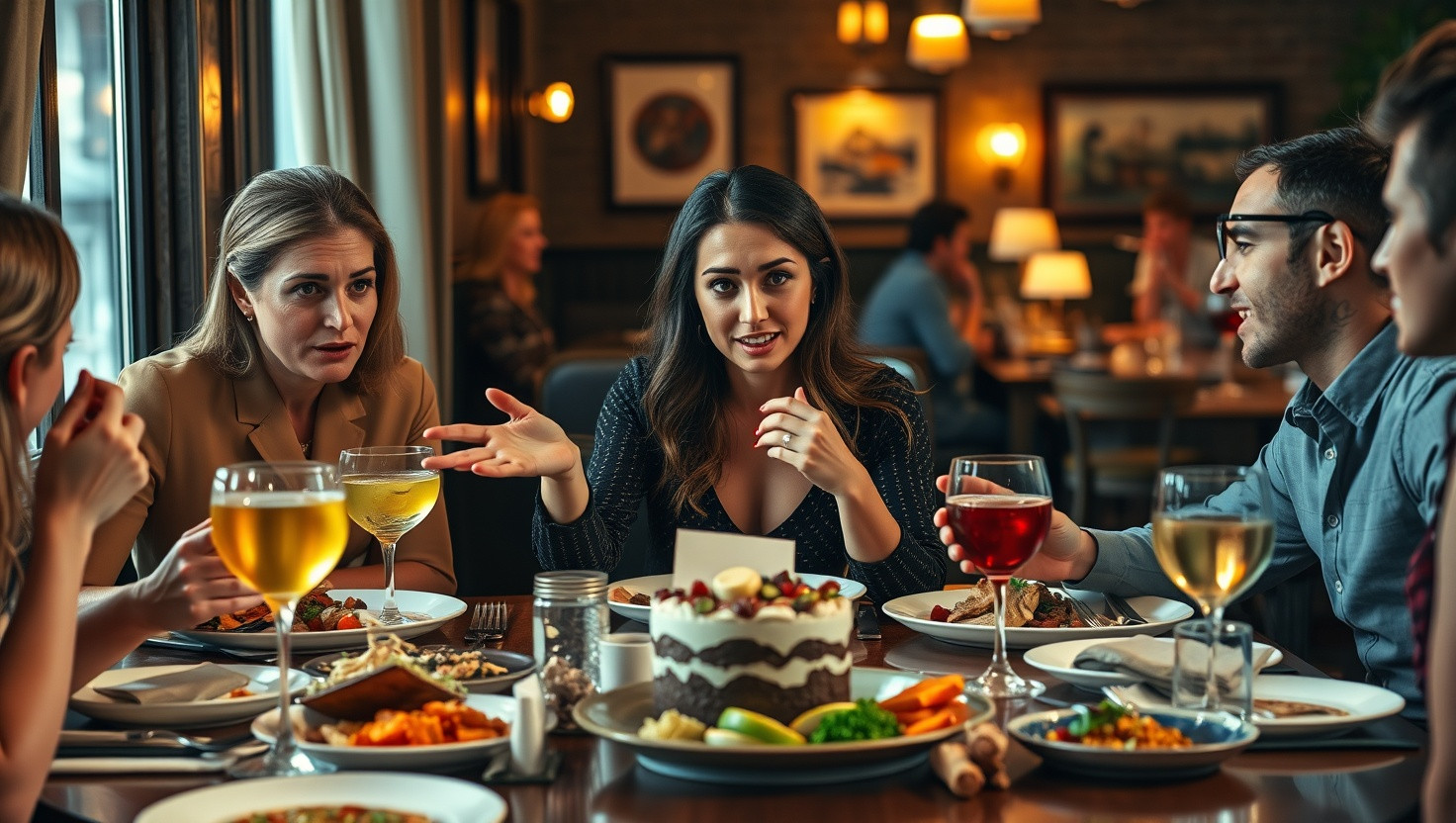 Debating Fairness: Should You Split the Bill Based on Food Choices? | AITAH