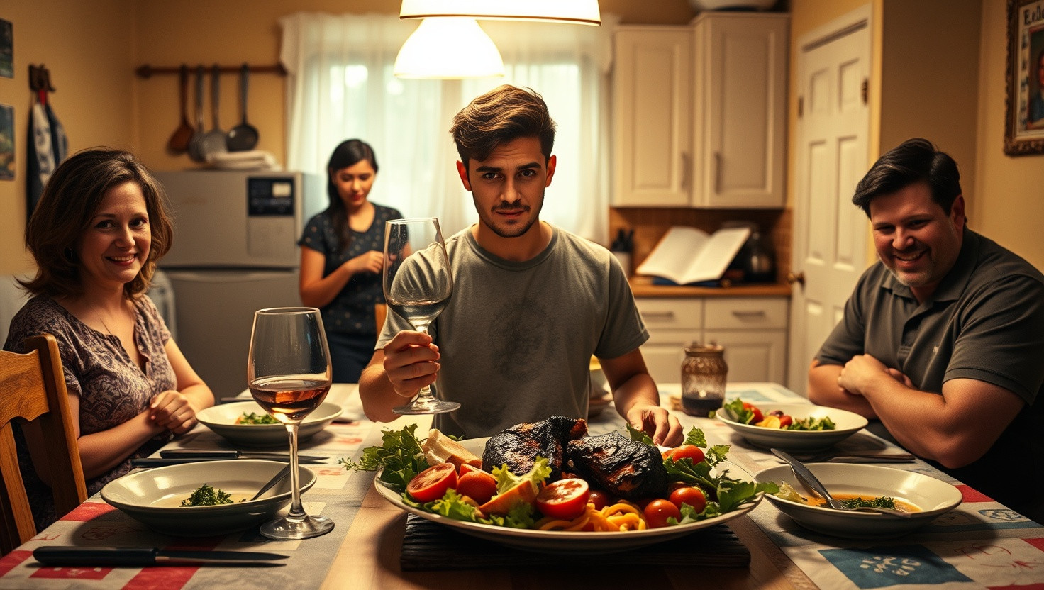 WIBTA for Serving Burnt Dinner to Family to Fake Cooking Skills?