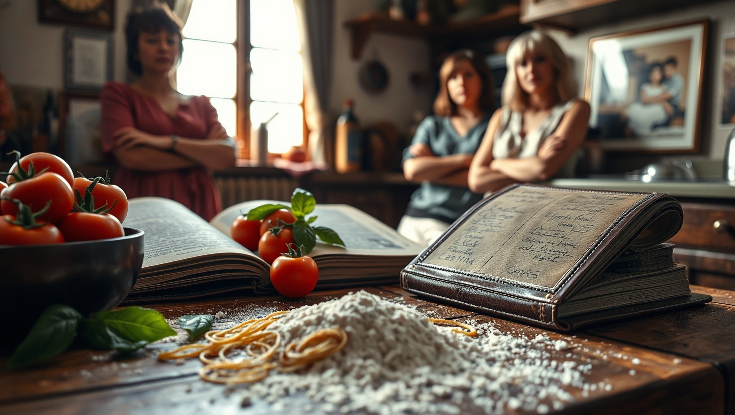 Family Drama: Keeping Grandmas Secret Spaghetti Recipe from Siblings New Italian Restaurant