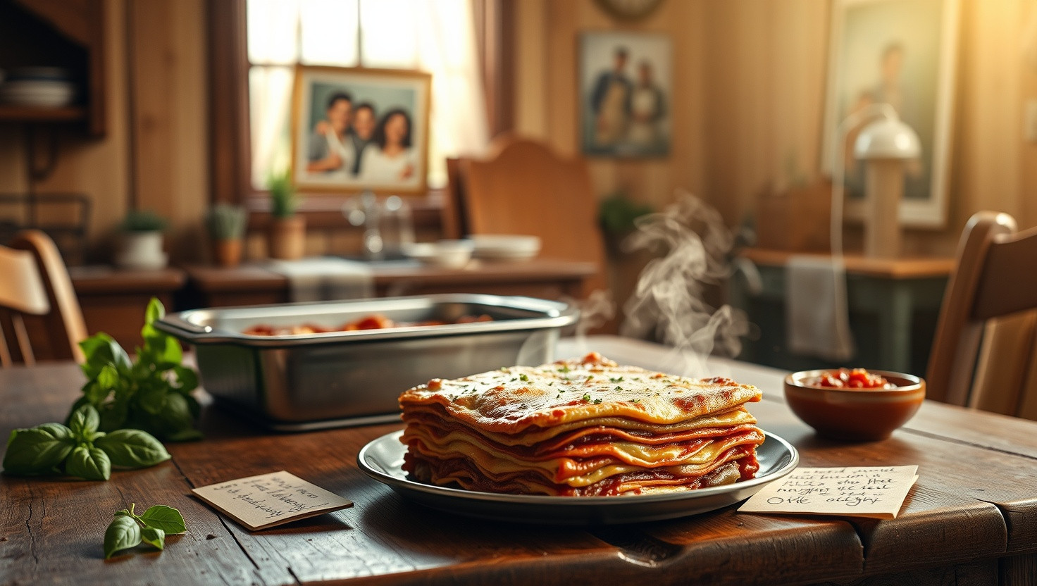 Should I Share Grandmas Secret Lasagna Recipe for Cousins Cooking Show?