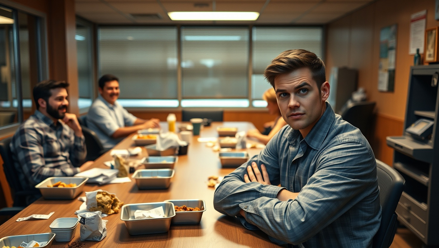 Fairness at Work: Standing Up Against Uncontributing Colleagues for Office Lunch Split