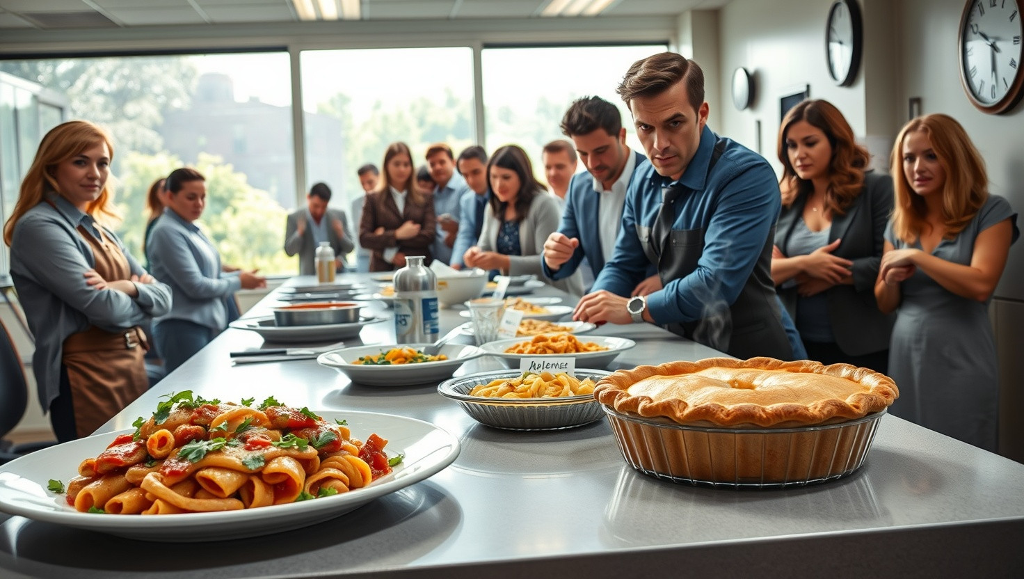 Office Cooking Competition Drama: Should I Get Back at My Sneaky Co-Worker?
