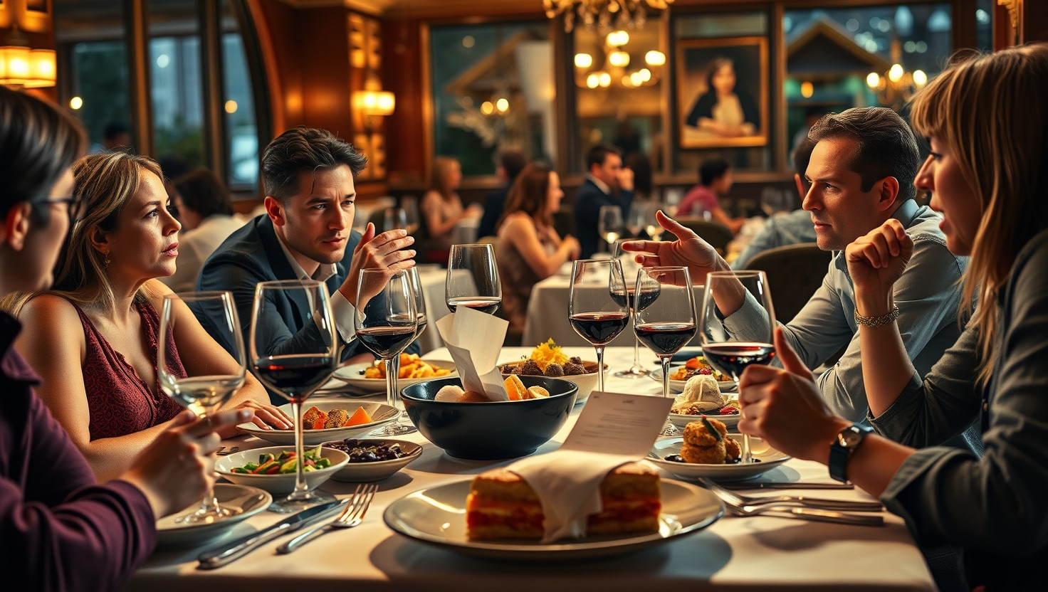 Debating Fairness: Splitting Restaurant Bills Based on Food Portions - AITA?