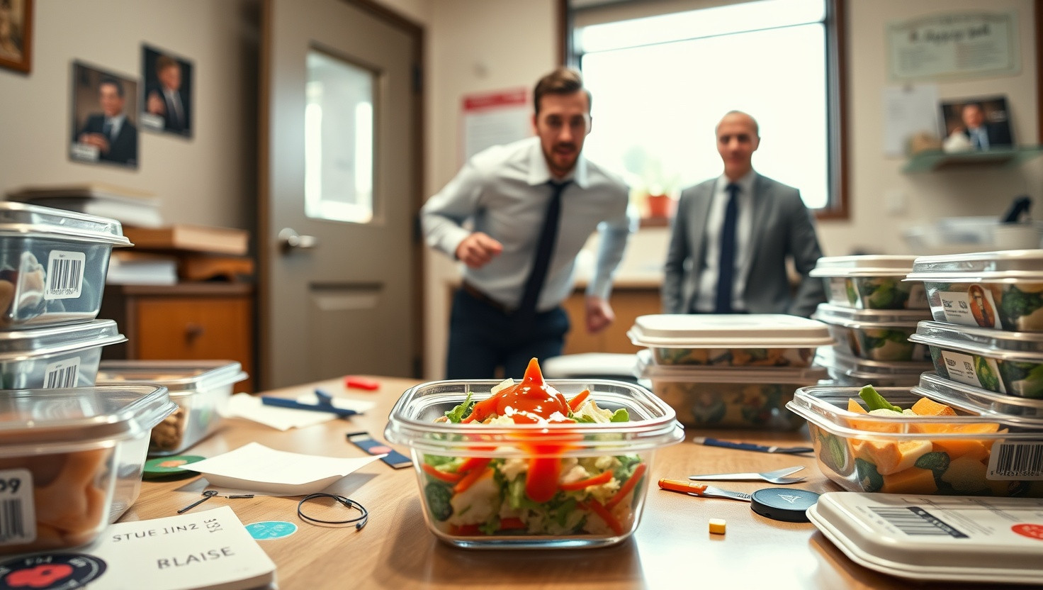 Office Lunch Thief Caught: AITA for Spicing Co-Workers Lunch?