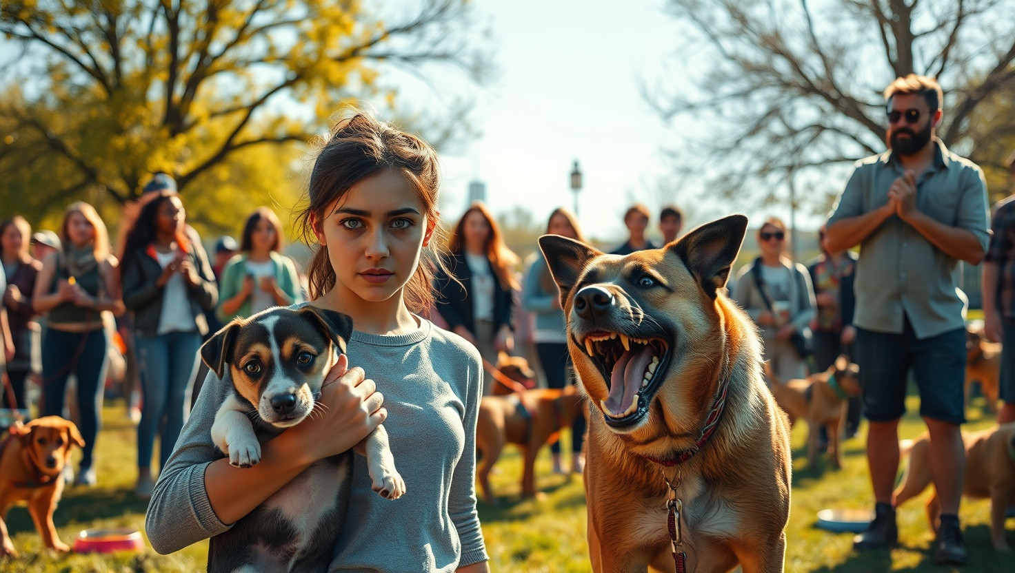 Dealing with an aggressive dog at the park: Should I confront the owner?