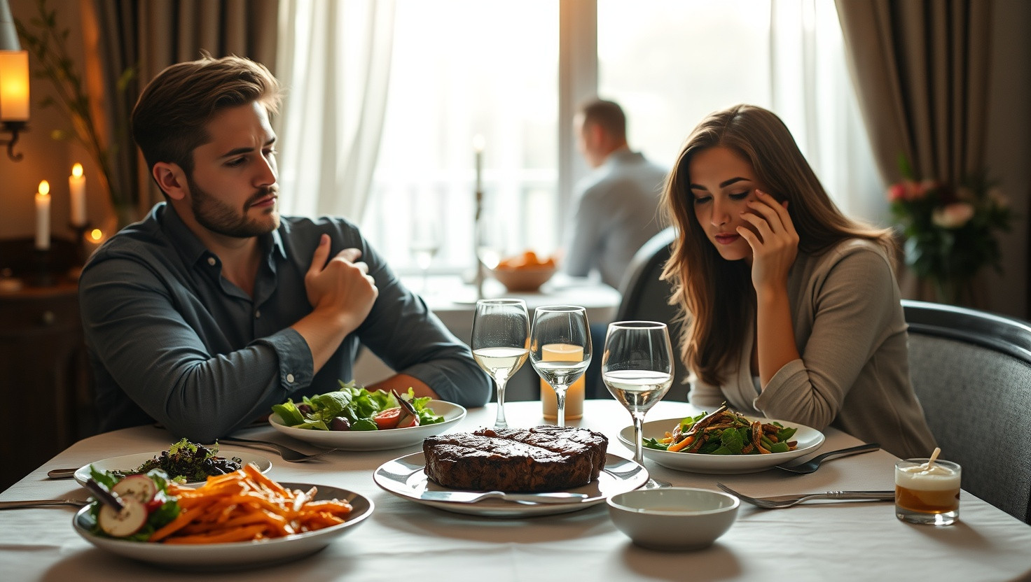 AITA for Declining Vegan Dinner Date After Girlfriend Skipped My Steakhouse Birthday?