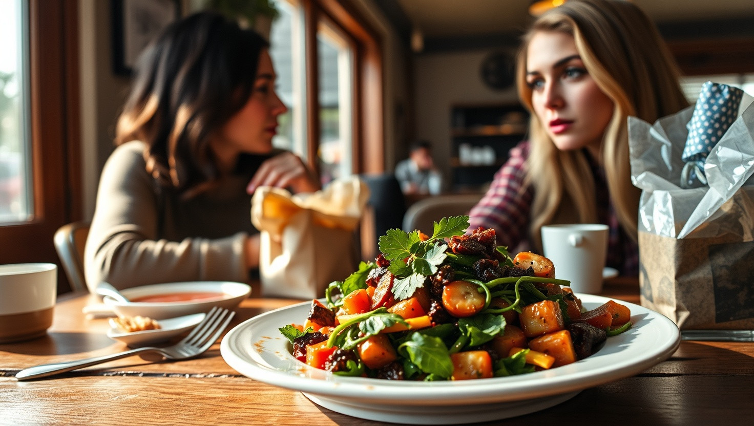 Should I Share My Gluten-Free Meal with a Friend Who Criticizes My Diet Choices?