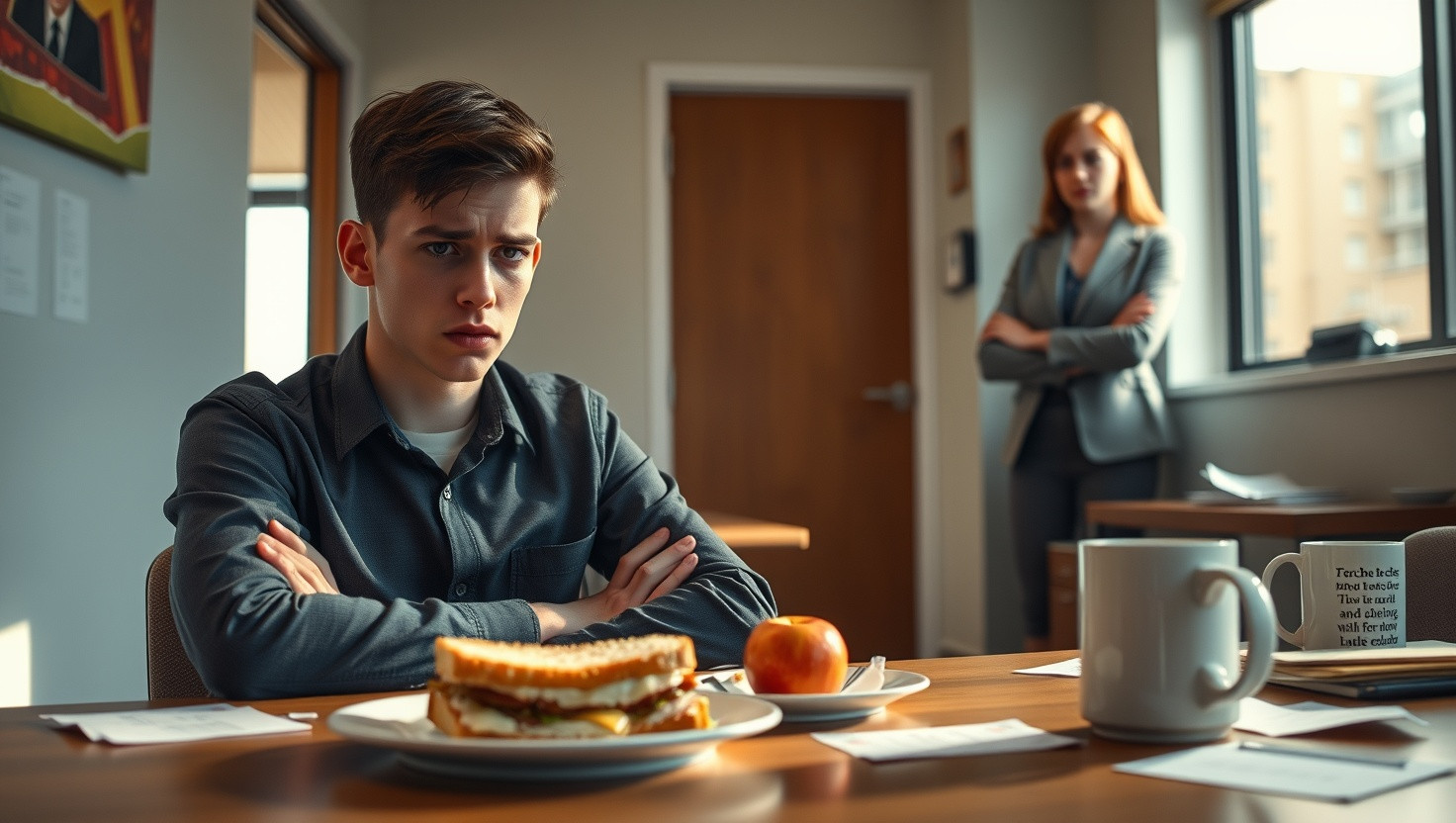 Office Worker Refuses to Share Lunch with Coworker in Need - AITA?