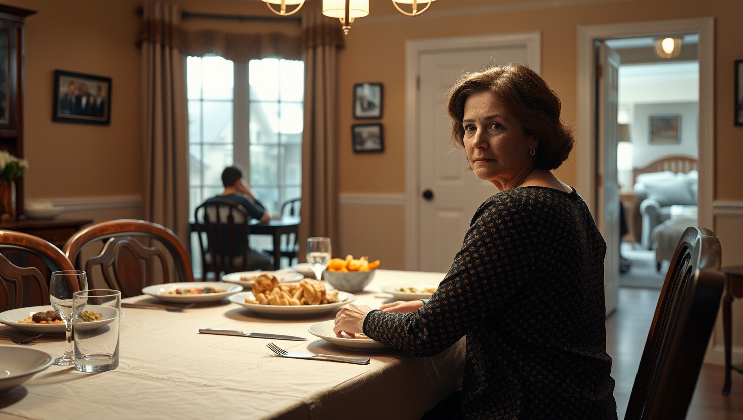 Dealing with Disrespect: Family Dinner Excludes Son for Behavior Talk