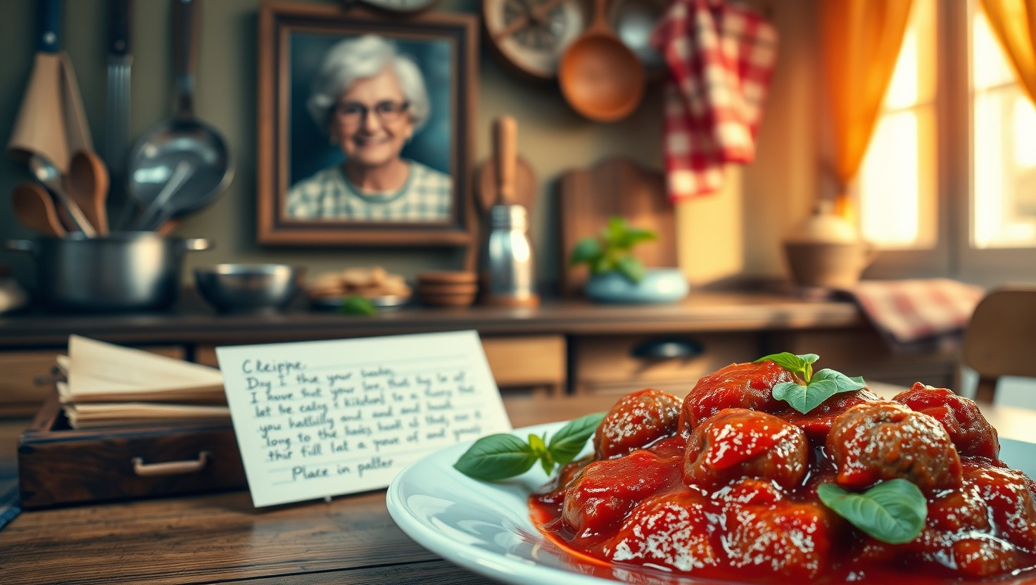 Family Feud: Refusing to Share Grandmas Meatball Recipe - AITA?