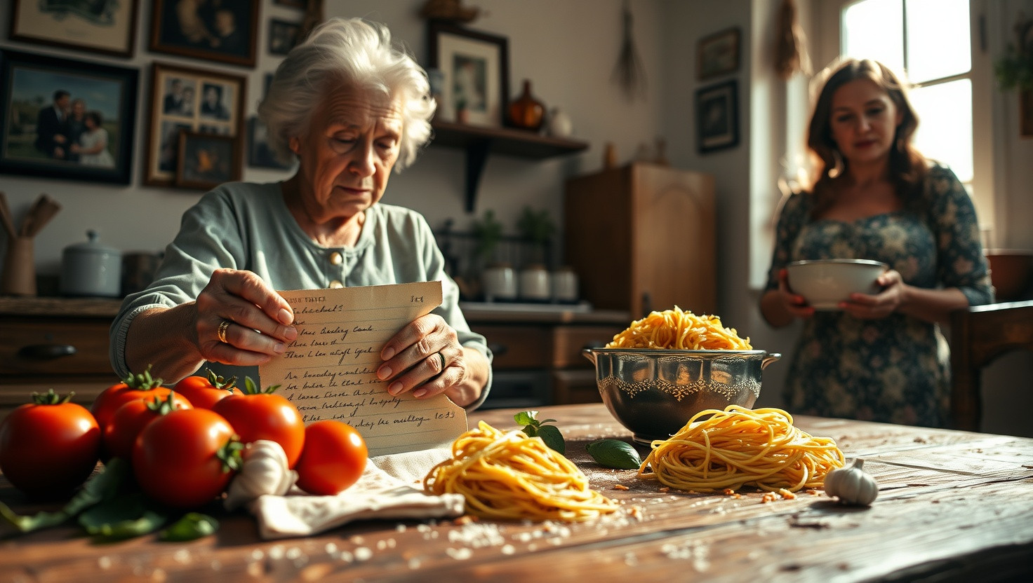 Debating Whether to Share Family Heirloom Spaghetti Recipe at Potluck - AITA?