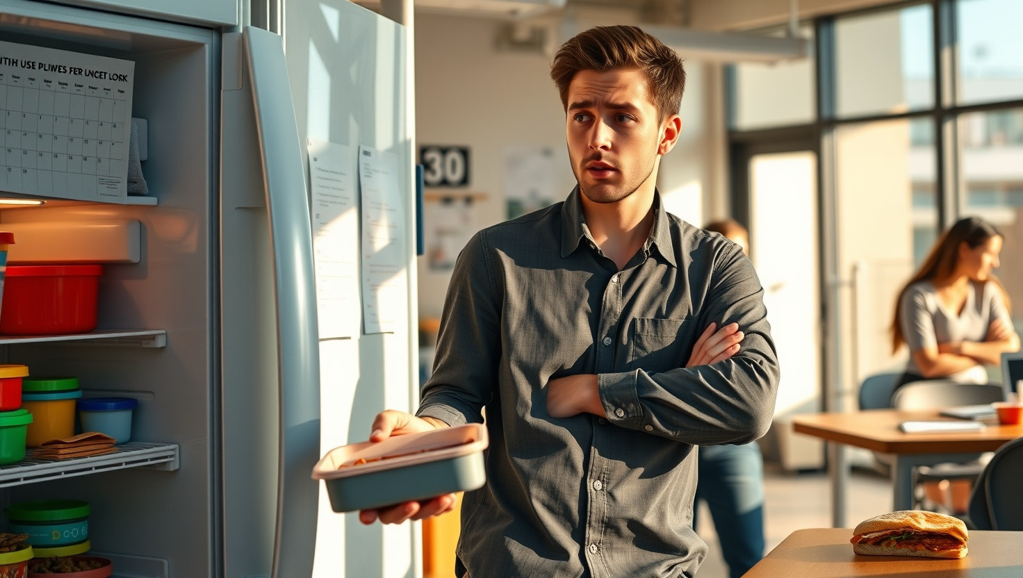 Office Lunch Thief: Confronting Suspicious Coworker | AITA Dilemma