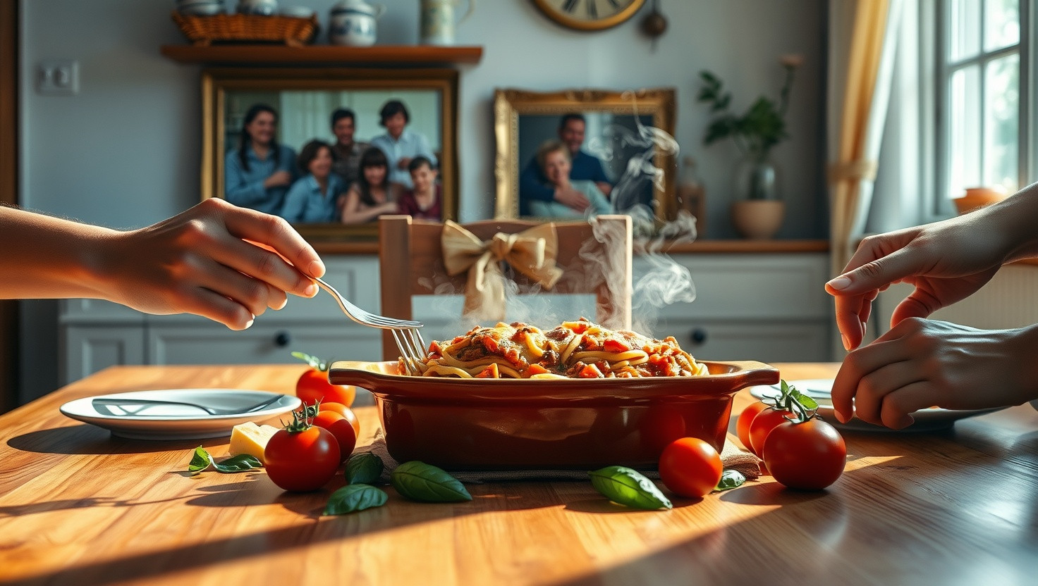 Family Feud: AITA for Keeping Moms Secret Lasagna Recipe from Competitive Cousin?