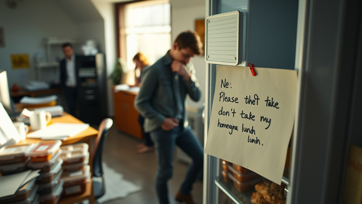 Confronting Lunch Thief at Work: Unexpected Outcome Revealed