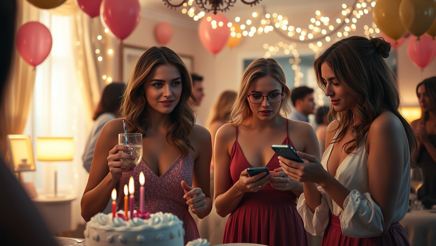 Should I Advise My Friend to Confront Her Cheating Boyfriend at Our Birthday Party?