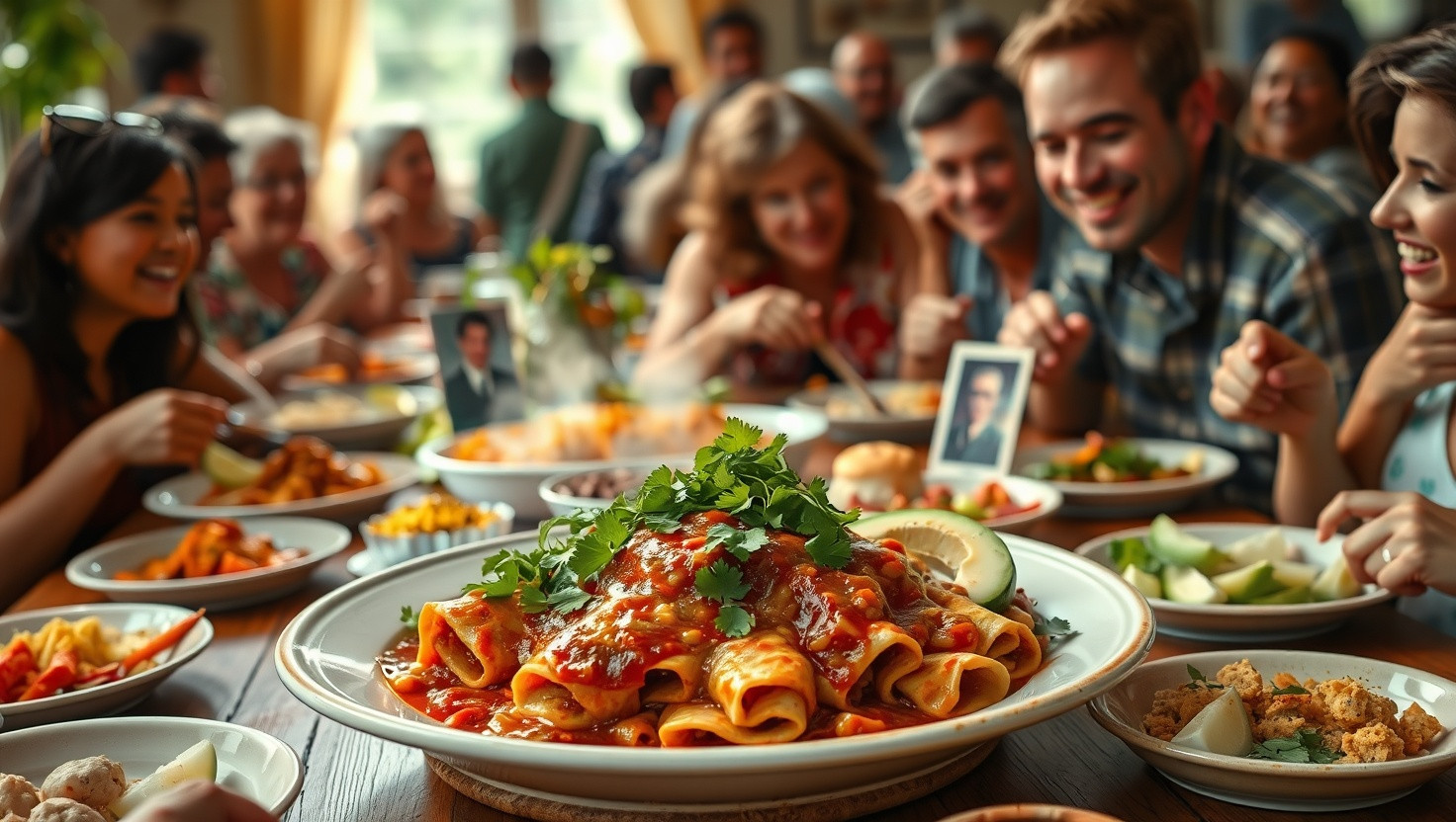 Familys Secret Enchilada Recipe Sparks Controversy at Potluck Dinner