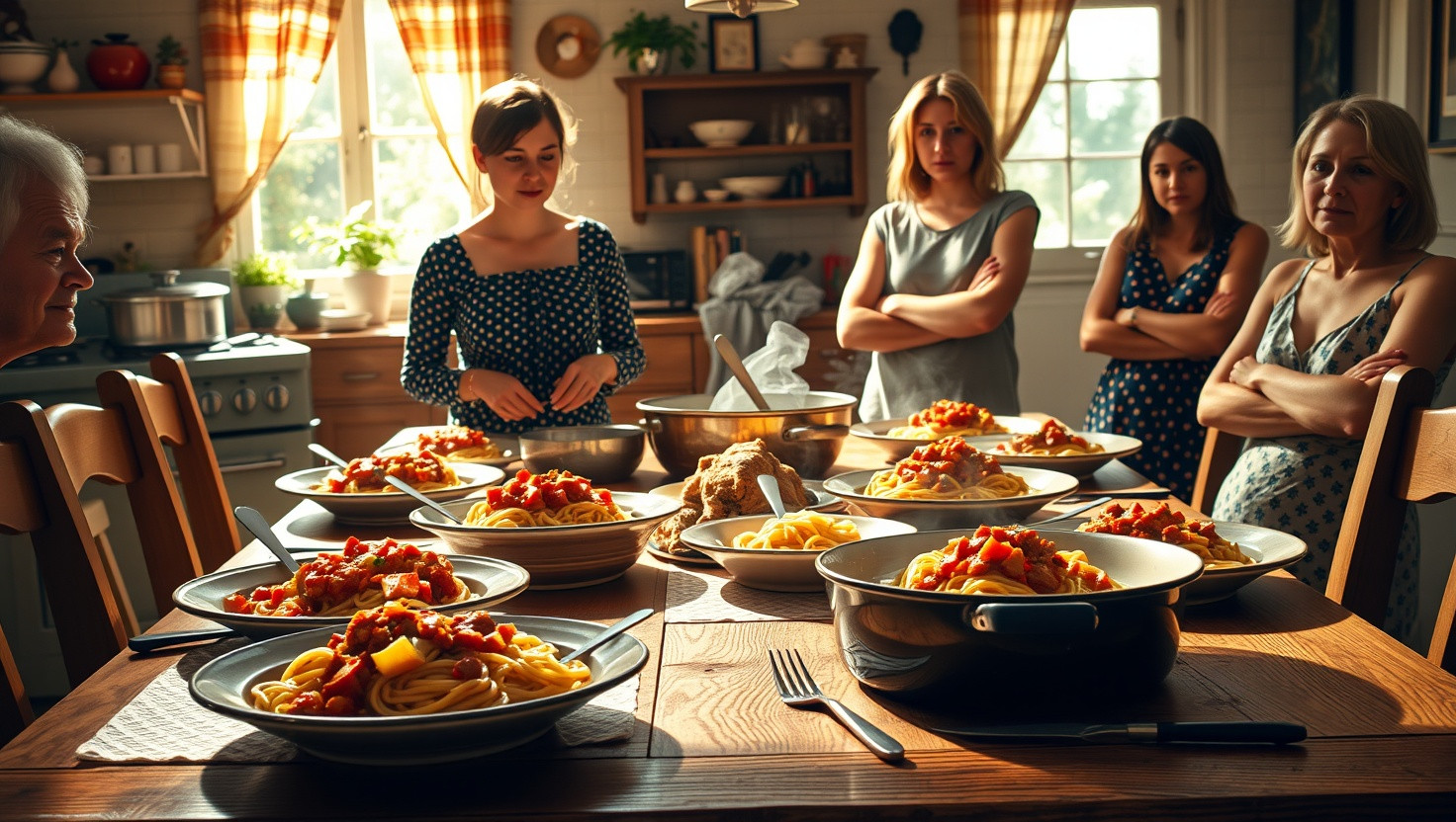 Family Tradition vs. Vegan Dilemma: AITA for Insisting on Grandmas Spaghetti Recipe at Dinner?
