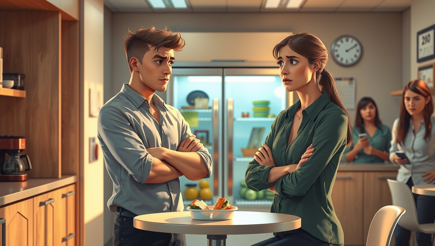 Confronting Coworker Over Office Lunch Theft: AITA for Addressing the Issue Directly?