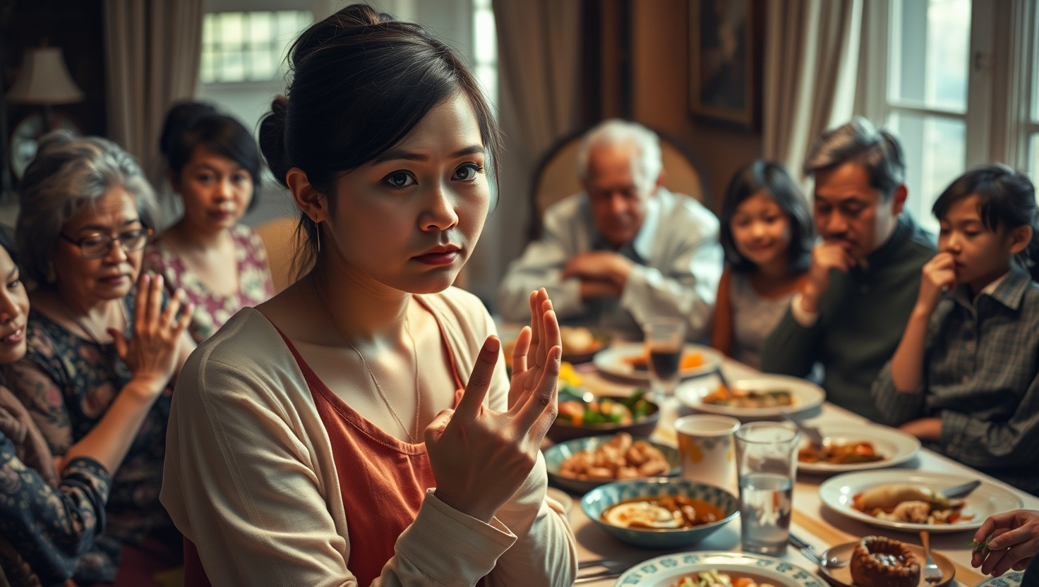 Family Dinner Chaos: Implementing Assigned Seating Leads to Massive Argument