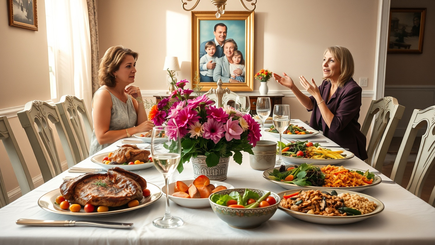 Debating Meat Dishes at Family Dinner: Navigating Dietary Preferences