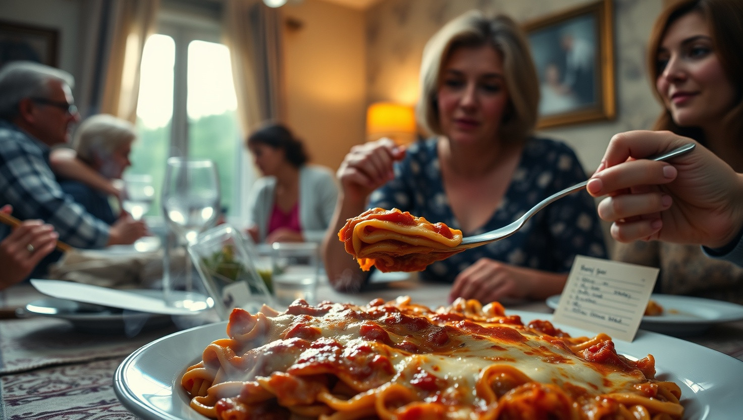 Family Feud: Holding onto Grandmas Secret Lasagna Recipe Amidst Inheritance Drama