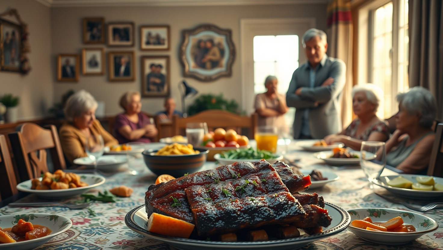 Family Dinner Dilemma: Should I Exclude Uncles Famous BBQ Ribs Over Political Views?