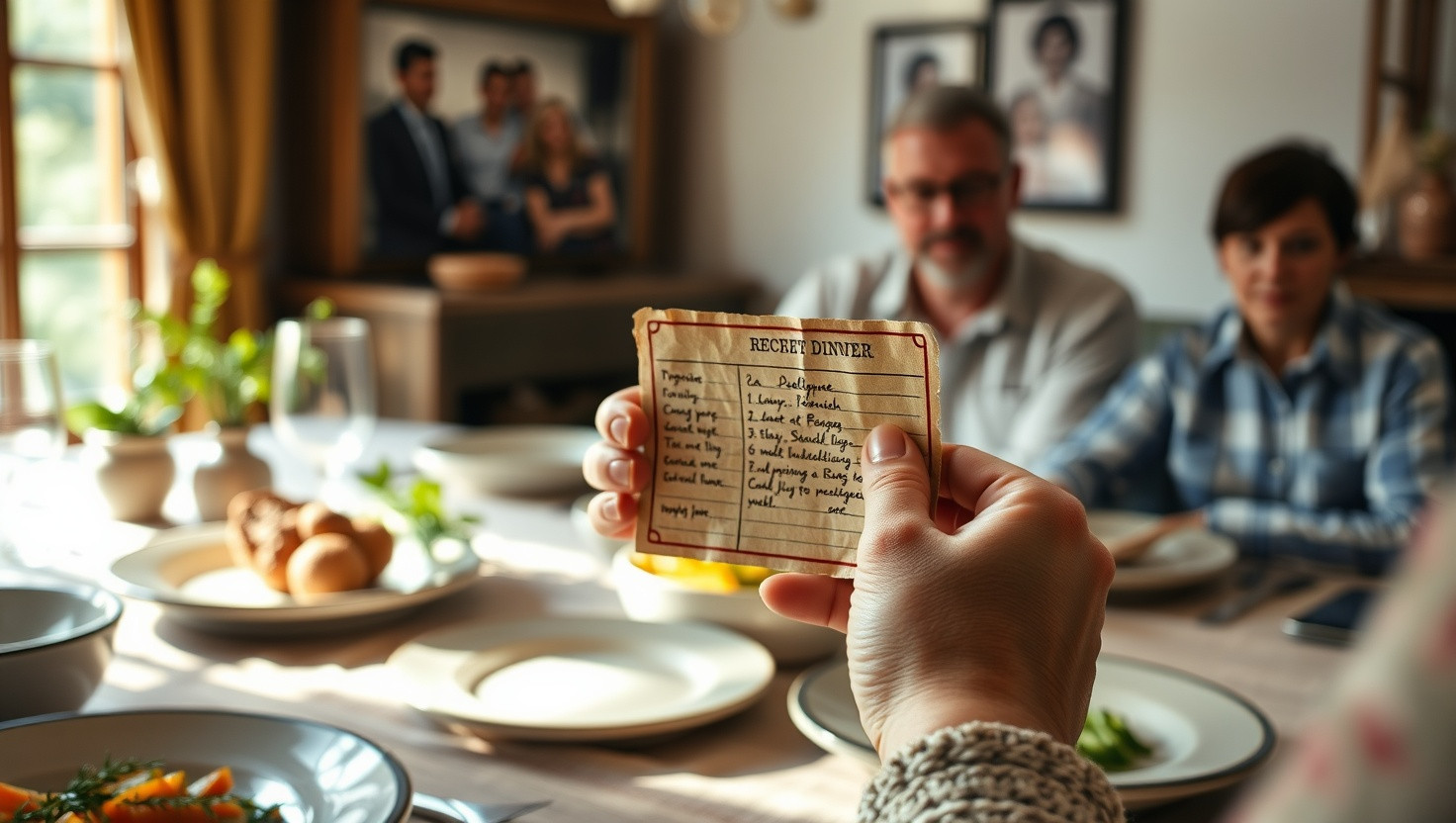 Family Drama: Keeping Grandmas Secret Recipe Away from Critical Cousin