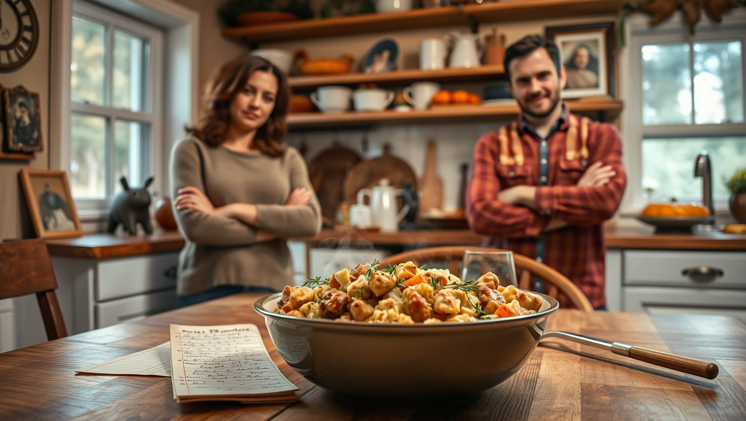 Should I Share Our Secret Thanksgiving Stuffing Recipe After Partners Insults?
