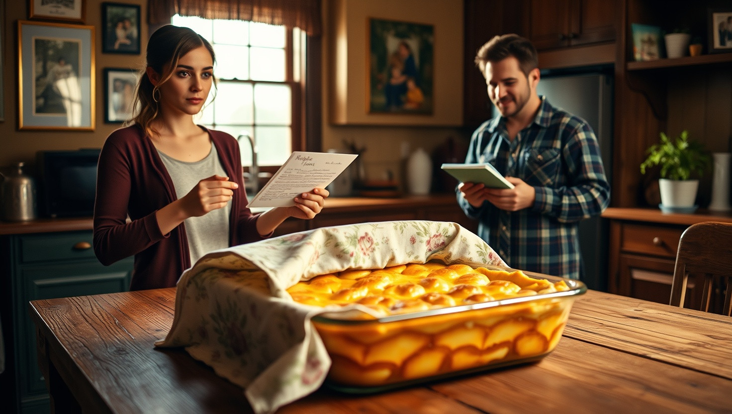 Should I Share My Aunts Secret Casserole Recipe with Neighbors Restaurant?