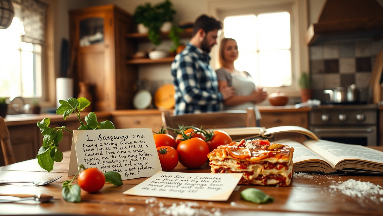 Debating Whether to Share Late Mothers Secret Lasagna Recipe with New Wife: AITA?