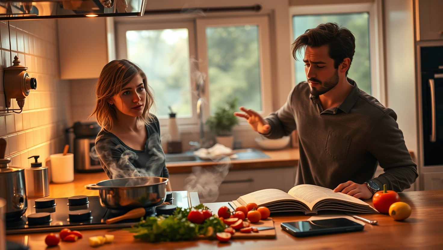 Accidentally Setting Off Fire Alarm Ruins Romantic Cooking Date: AITA?