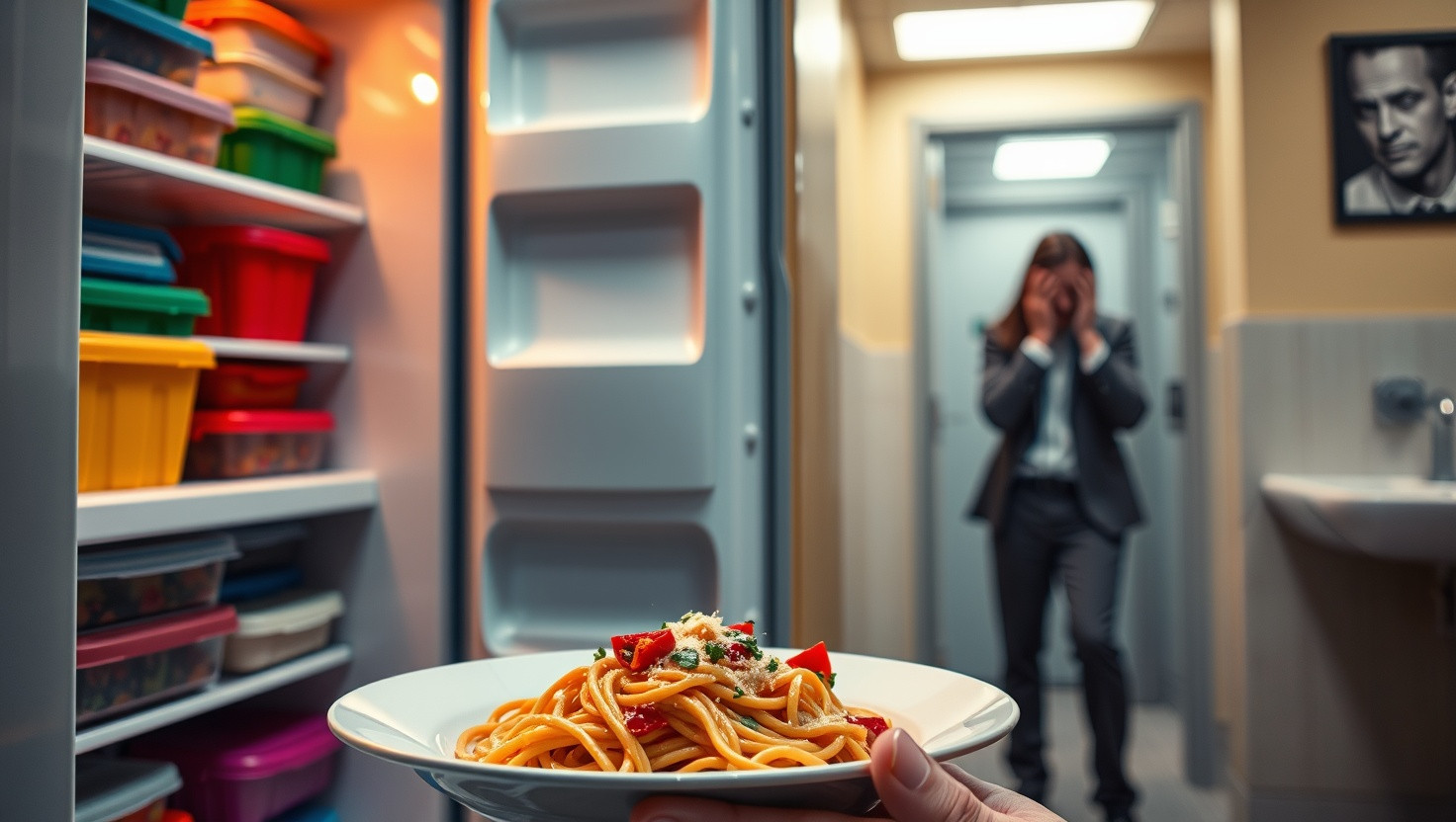Spicy Revenge: Taking Back My Stolen Lunch - AITA for Adding Ghost Peppers to Stop Colleagues Theft?