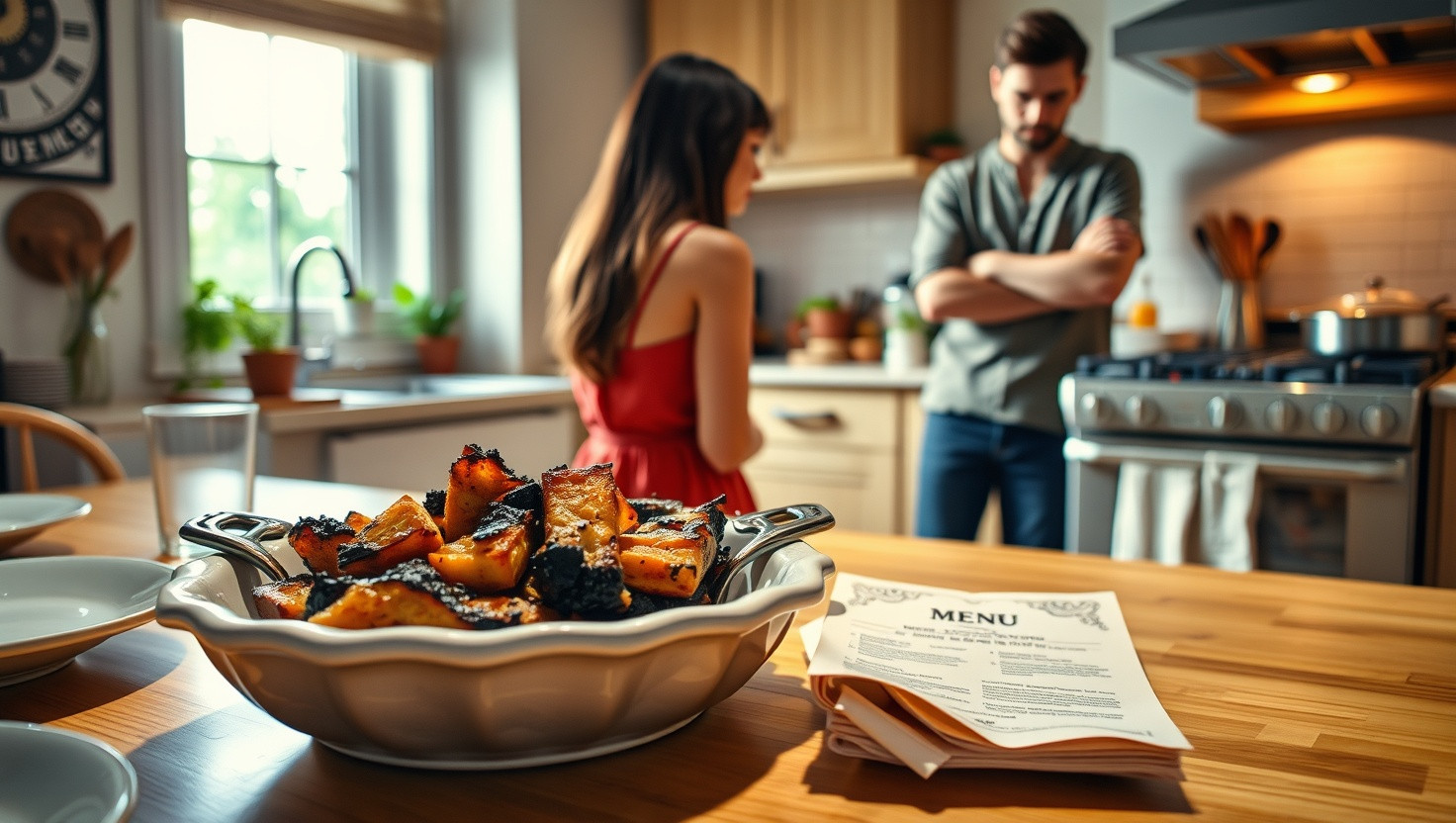 Boyfriends Kitchen Disaster: AITA for Skipping the Cooking Date?