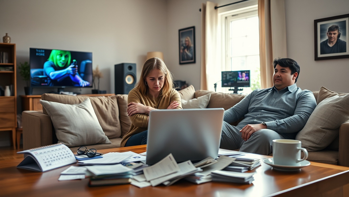 Should I Stop Splitting Family Bills Equally with My Husband Over His Spending?