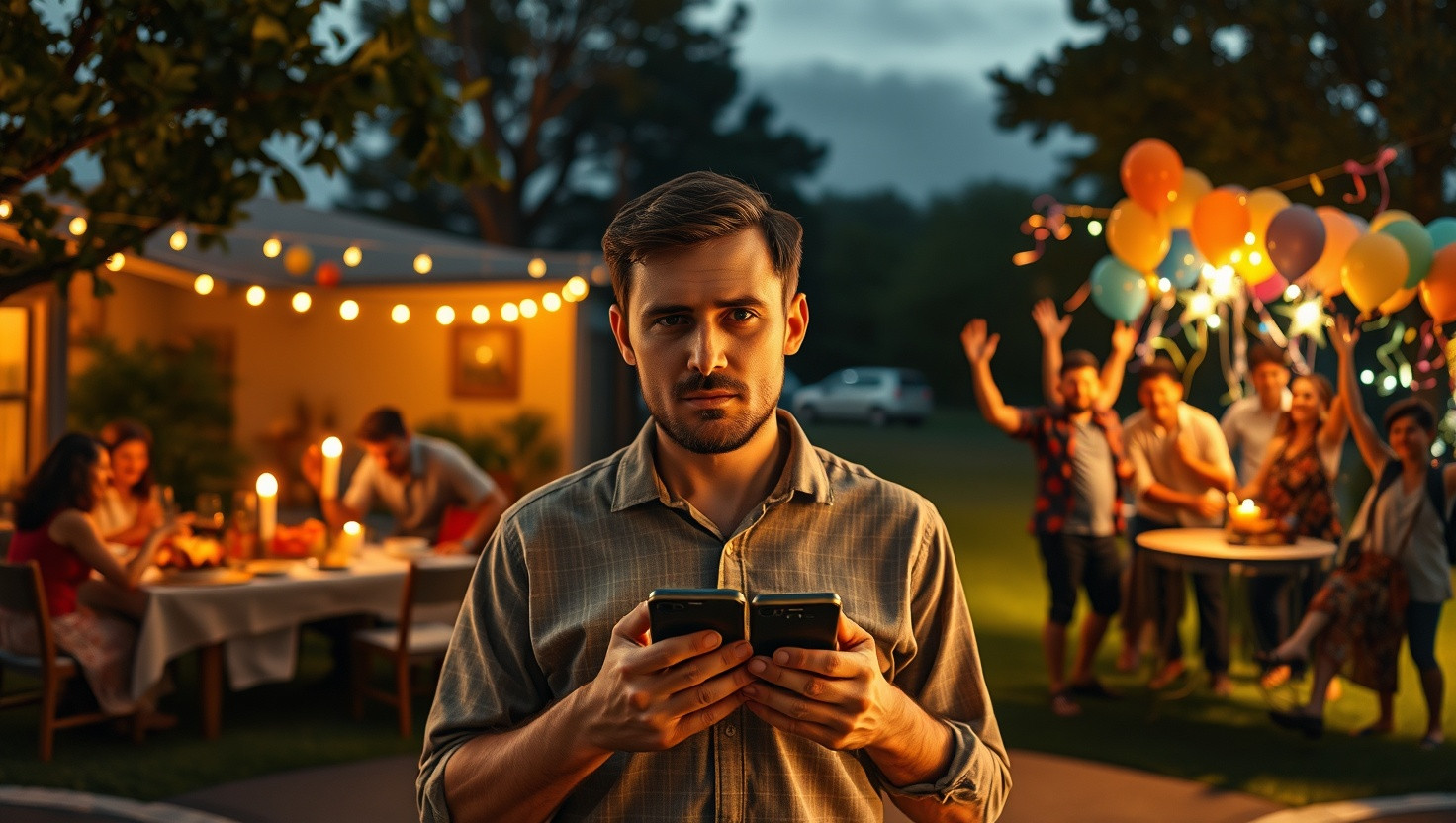 Family Dinner vs. Friends Party: Dilemma Over Priorities at Celebrations