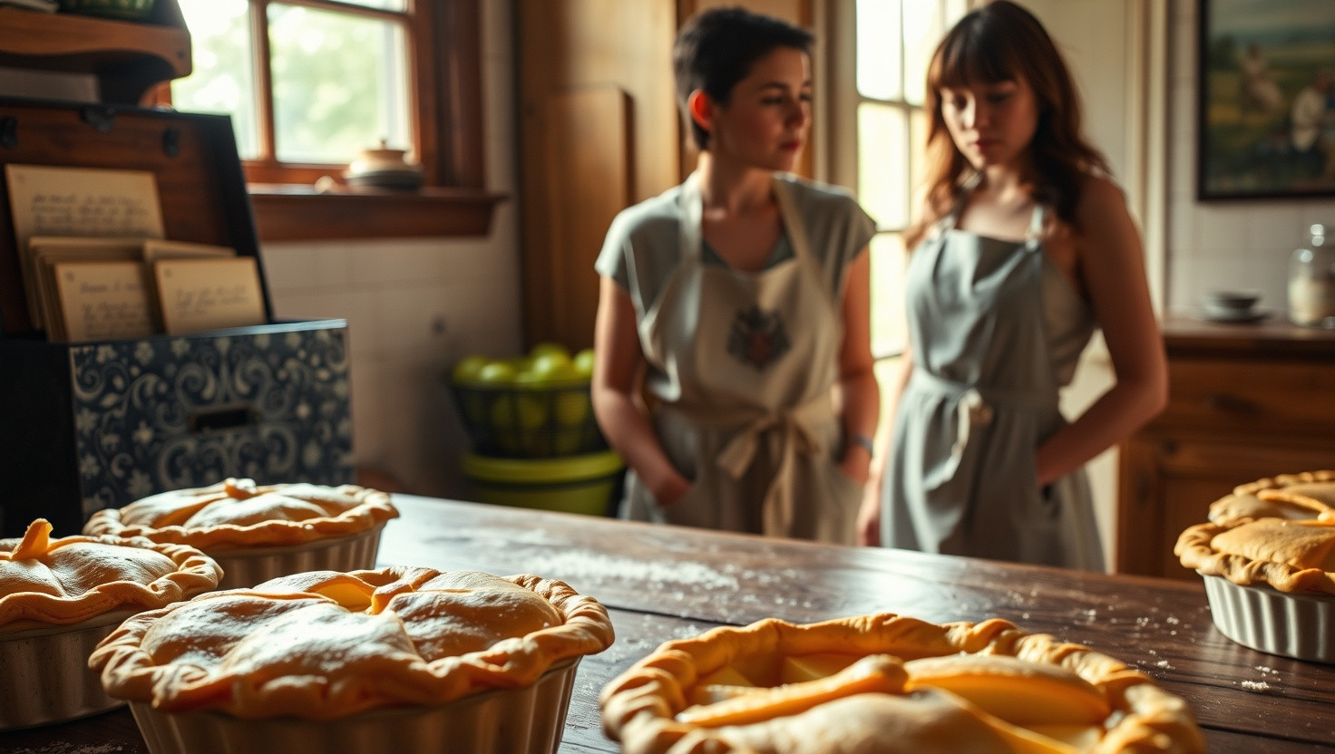 Family Drama: Refusing to Share Grandmas Apple Pie Recipe for Baking Competition - AITA?