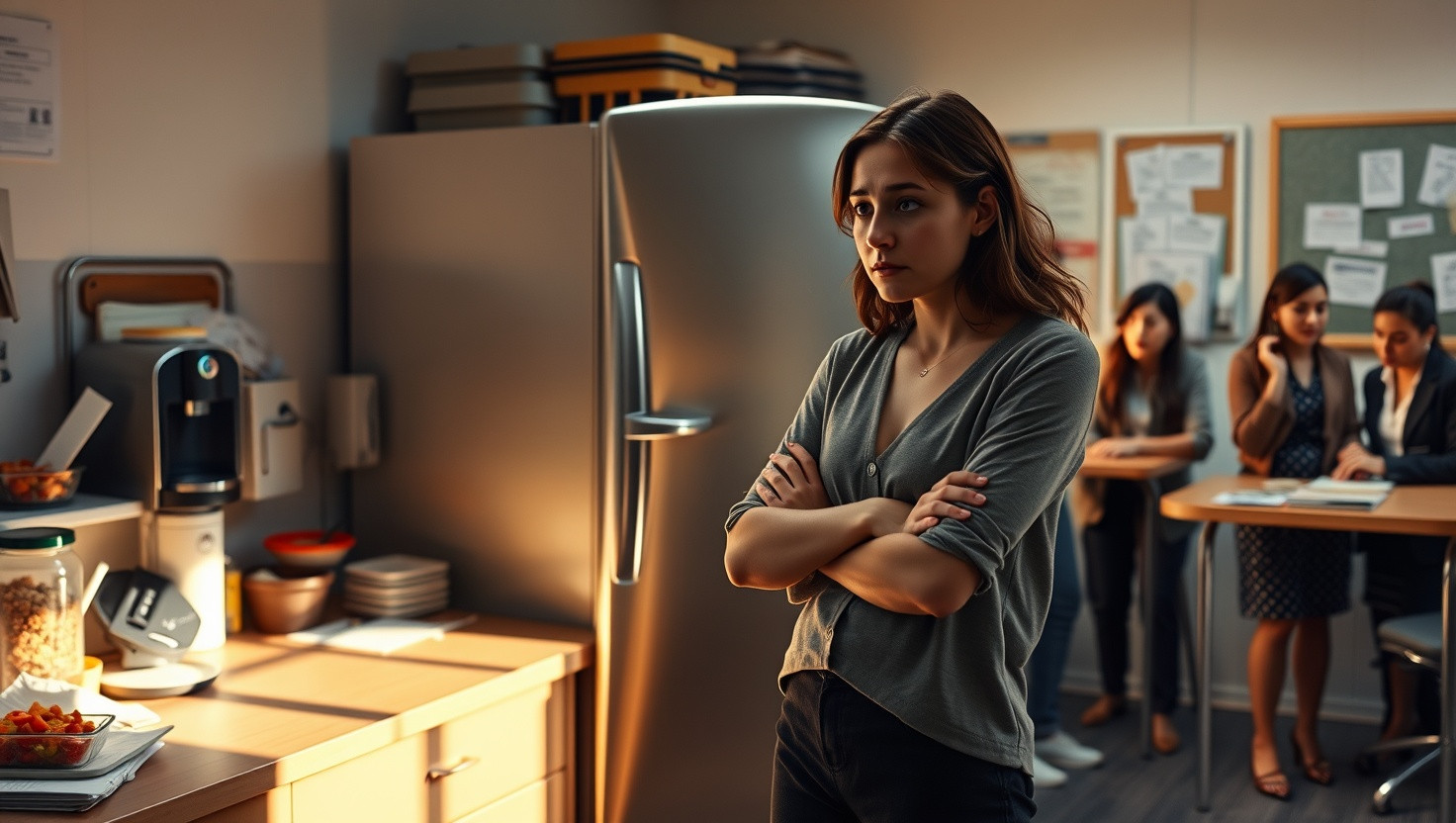 Office Worker Faces Backlash for Locking Fridge to Stop Lunch Theft - AITA?