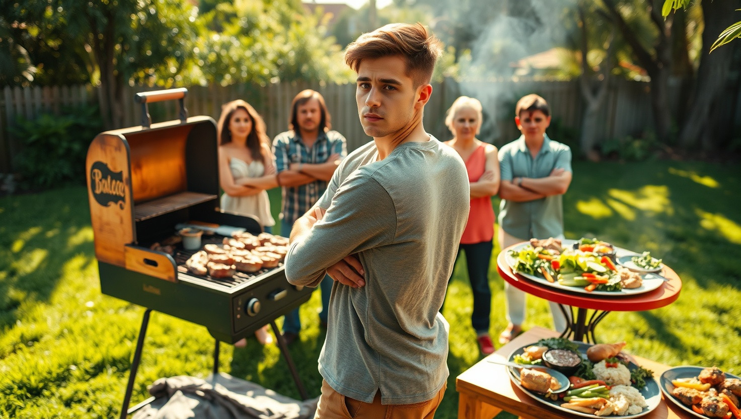 Vegetarian Son Faces Backlash for Refusing to Cook Meat at Family BBQ - AITA?