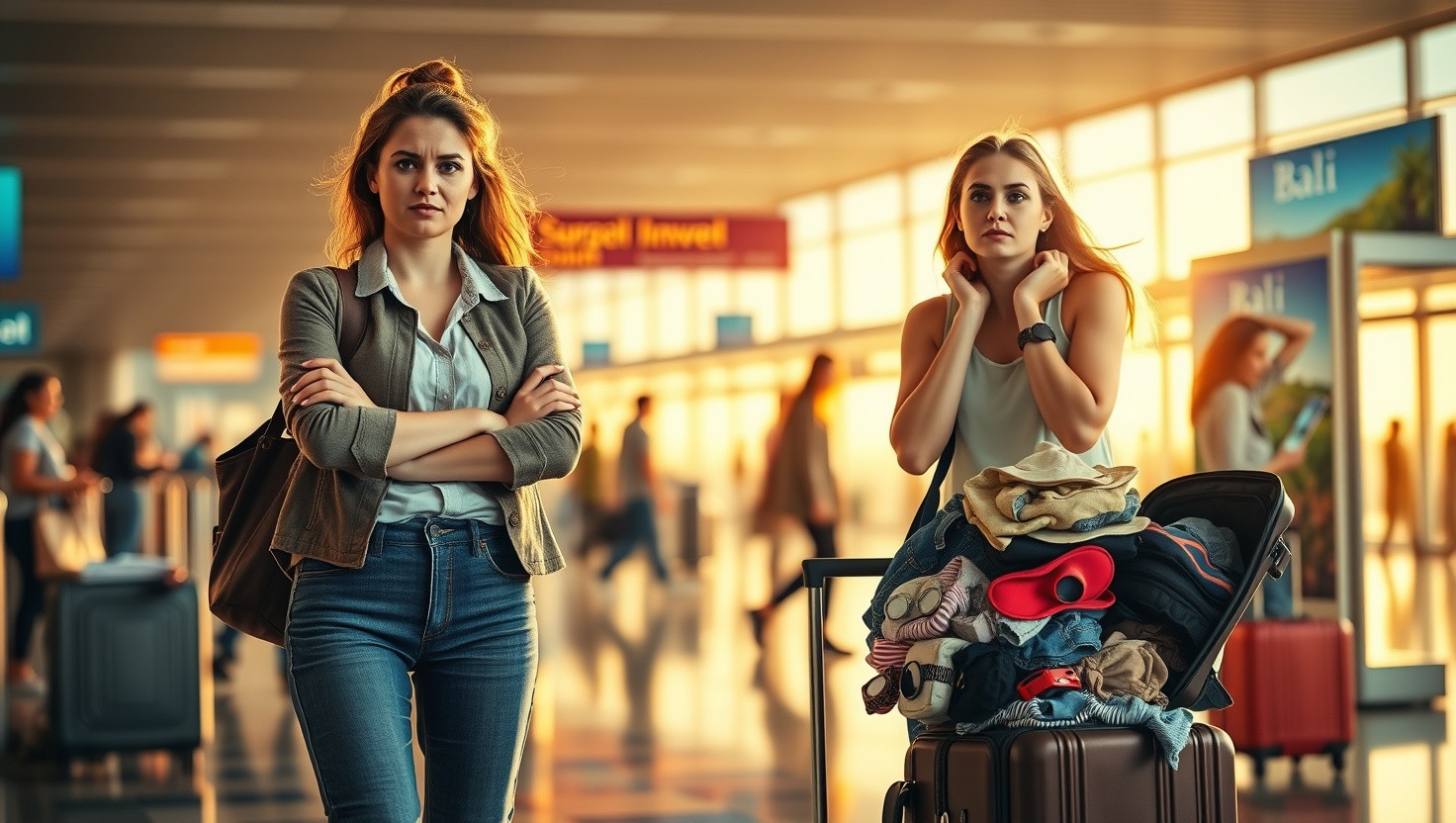 Friendship Dilemma: Leaving My Travel Companion at the Airport - AITA?